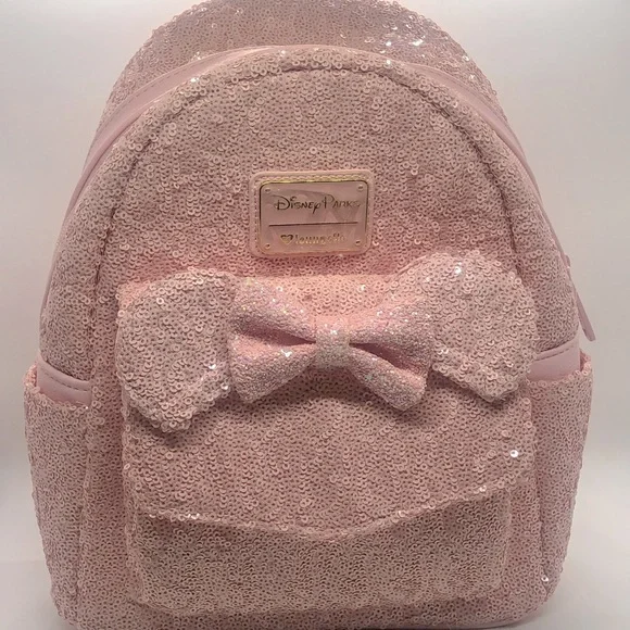Disney | Bags | New Disneyland Loungefly Millennial Pink  display picture 1